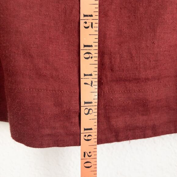 Sherpa Adventure Gear Burgundy Pull On Skirt Size Large - Picture 7 of 9